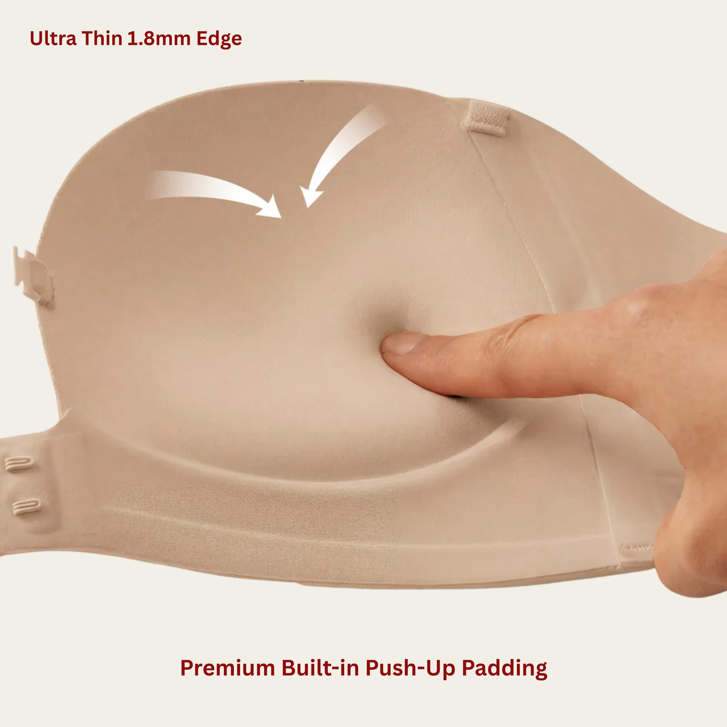 Remi™ Strapless Push Up Lift Bra